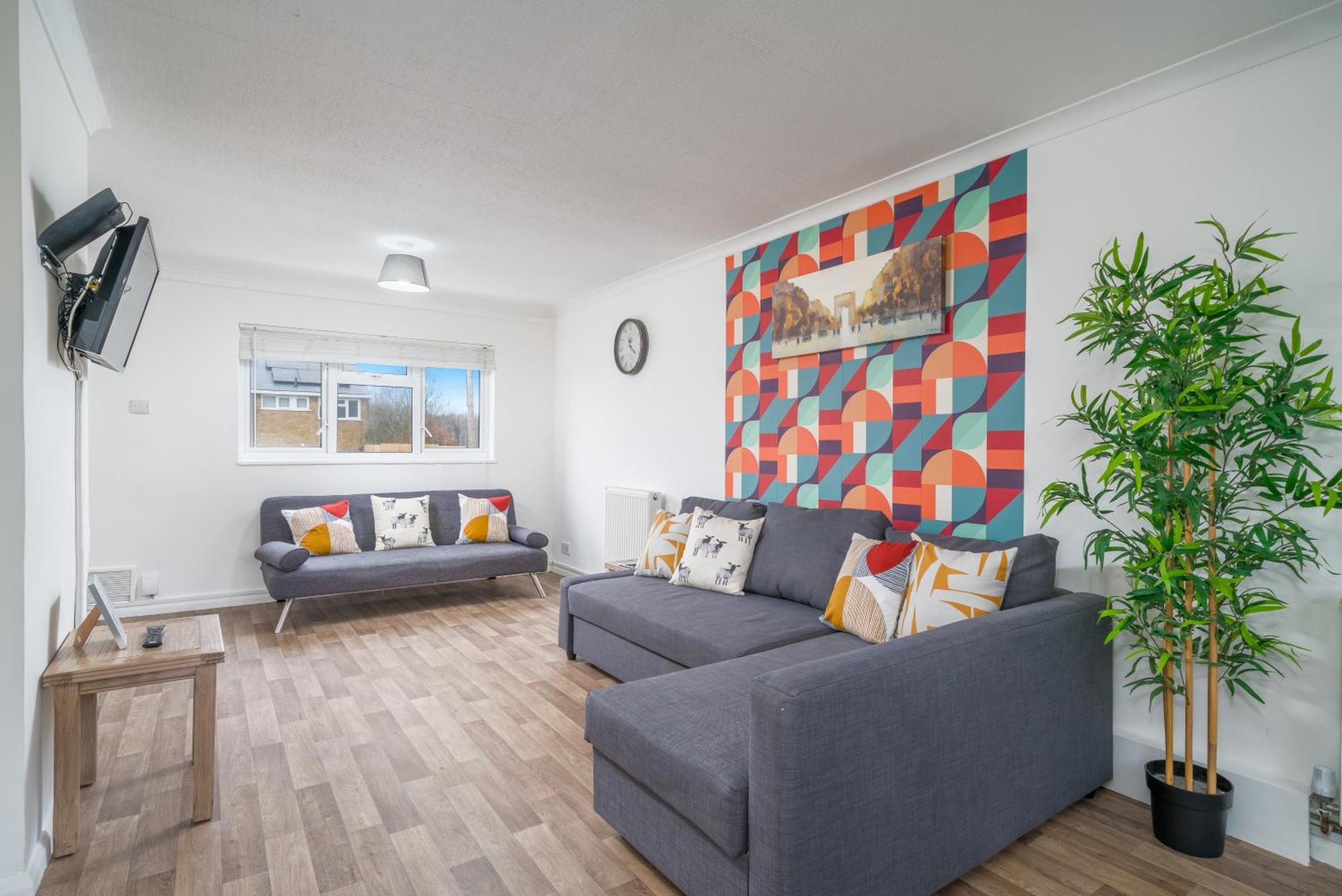 Skyvillion-Stevenage Amazing 3Bed House, Garden, Free Off Street Parking For 2 Cars, Wifi Leilighet Eksteriør bilde